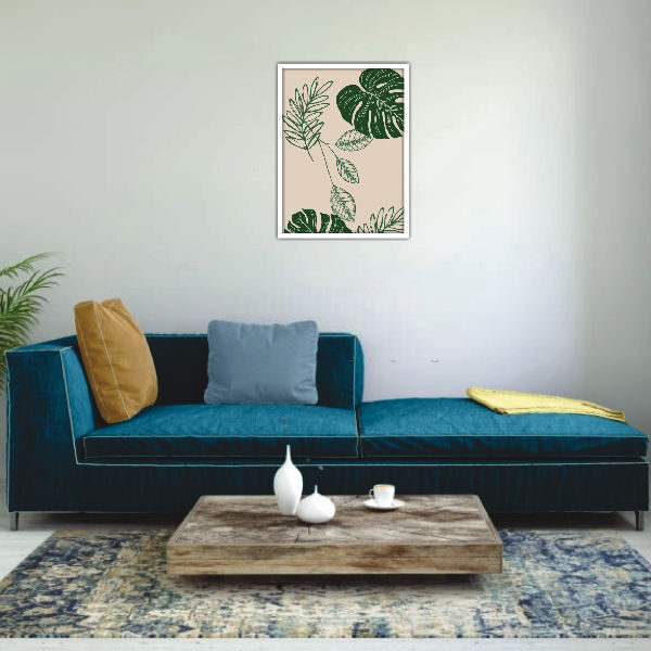 خرید تابلو دکوراتیو برگ